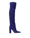 Gianvito Rossi Hansen Pointed-toe 110mm Suede Boots In Purple