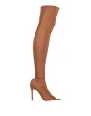 Gianvito Rossi Woman Boot Tan Size 6 Textile Fibers, Synthetic Fibers