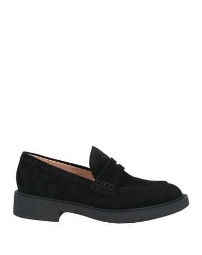 GIANVITO ROSSI GIANVITO ROSSI WOMAN LOAFERS BLACK SIZE 10.5 LEATHER