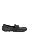 Gianvito Rossi Monza Leather Loafers In Black