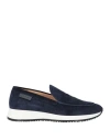 Gianvito Rossi Woman Loafers Midnight Blue Size 6 Leather In Blue