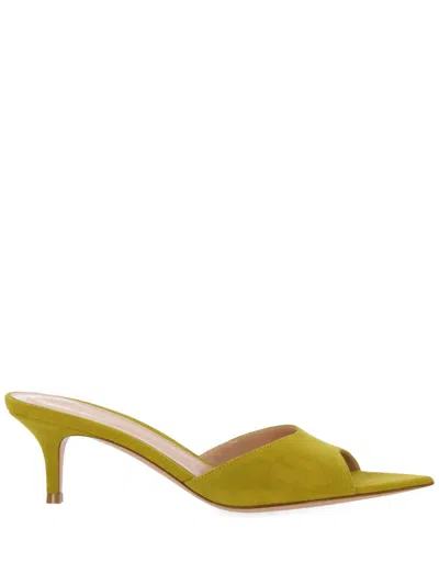 Gianvito Rossi Woman Pistacchio Sandal G1511055 Ric Sandal