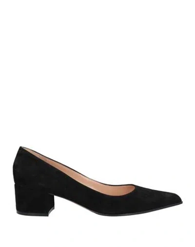 GIANVITO ROSSI GIANVITO ROSSI WOMAN PUMPS BLACK SIZE 5 LEATHER
