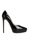 Gianvito Rossi Patent Leather Platform Pumps In Black