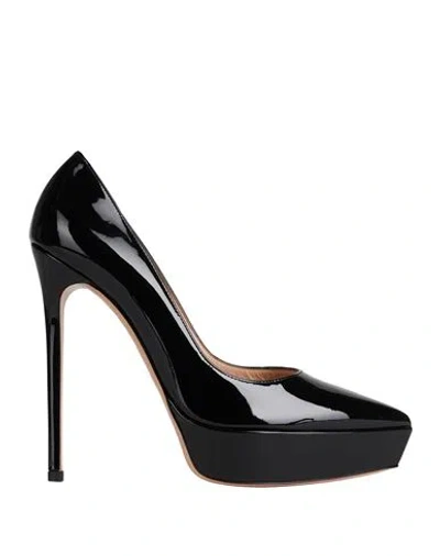 GIANVITO ROSSI GIANVITO ROSSI WOMAN PUMPS BLACK SIZE 8 LEATHER