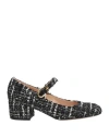 Gianvito Rossi Woman Pumps Black Size 6 Textile Fibers In Black