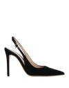 Gianvito Rossi Woman Pumps Black Size 9 Textile Fibers In Black