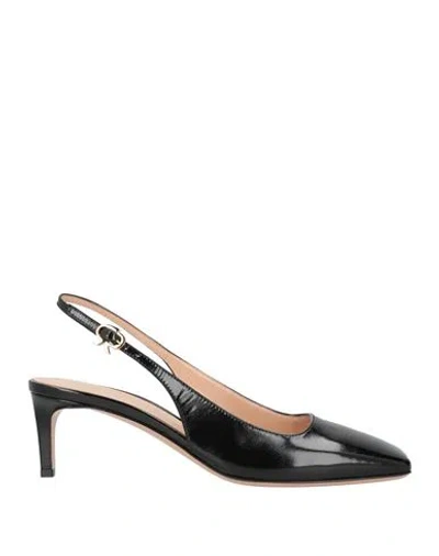 Gianvito Rossi Woman Pumps Black Size 8 Leather