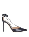 Gianvito Rossi Woman Pumps Black Size 8 Leather In Black