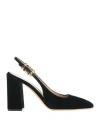 Gianvito Rossi Wondy 95 Velvet Slingback Pumps