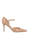 Gianvito Rossi Woman Pumps Blush Size 6 Leather In Brown