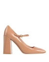 Gianvito Rossi Woman Pumps Blush Size 8 Leather In Pink