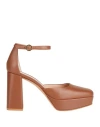 Gianvito Rossi Vian 70mm Block-heel Pumps In Brown
