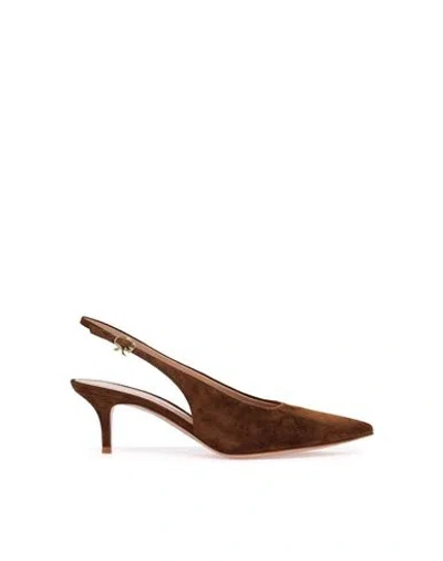 Gianvito Rossi Woman In Brown