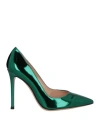 Gianvito Rossi Gianvito 105 Metallic Green High Heels In Green