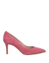 Gianvito Rossi Woman Pumps Mauve Size 6 Leather In Purple