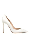 Gianvito Rossi Woman Pumps White Size 5 Leather