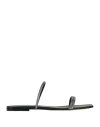 Gianvito Rossi Cannes Slides In Black
