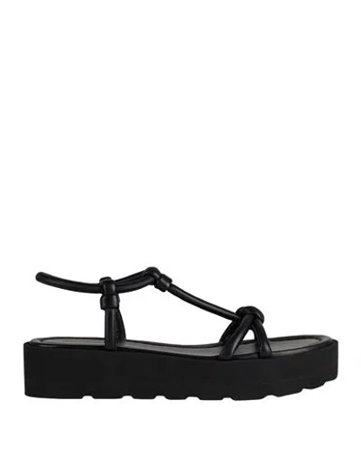 Gianvito Rossi Woman Sandals Black Size 11 Leather In Black