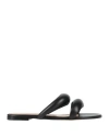 Gianvito Rossi Woman Sandals Black Size 5.5 Soft Leather