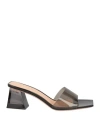 Gianvito Rossi Cosmic 55 Mule Sandals In Black