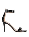 Gianvito Rossi Woman Sandals Black Size 8 Leather