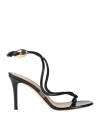 Gianvito Rossi Woman Sandals Black Size 8 Leather In Black