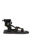 Gianvito Rossi Woman Sandals Black Size 8 Soft Leather In Black