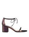 Gianvito Rossi Woman Sandals Black Size 8 Soft Leather In Black