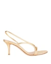 Gianvito Rossi Woman Sandals Gold Size 8 Leather In Gold