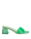 Gianvito Rossi Cosmic Flat In Green