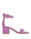 Gianvito Rossi 60mm Ankle Strap-fastening Sandals In Purple