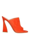 Gianvito Rossi Woman Sandals Red Size 10 Soft Leather