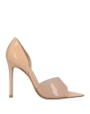 Gianvito Rossi Woman Sandals Sand Size 6 Leather, Plastic In Beige