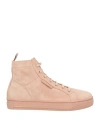 Gianvito Rossi Woman Sneakers Blush Size 8 Leather In Pink