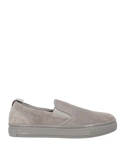 Gianvito Rossi Woman Sneakers Grey Size 7.5 Leather