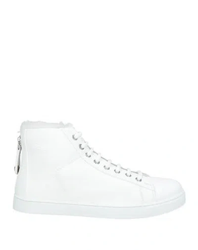 Gianvito Rossi Woman Sneakers White Size 8 Leather