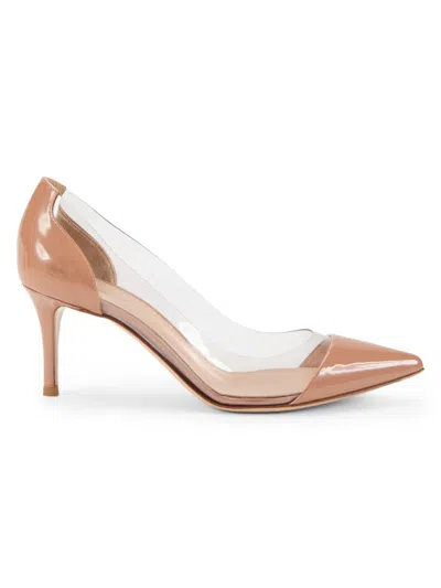 Gianvito Rossi Women's 65mm Cap Toe Pumps In Sand