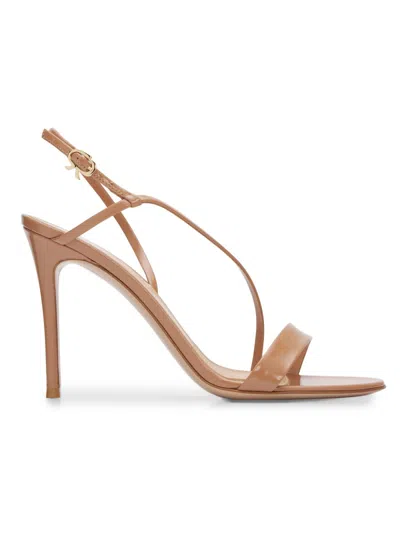 Gianvito Rossi Buckle-fastening Sandals In Brown