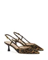 Gianvito Rossi Women's Ascent 55 Pump In Animal Print