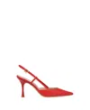 Gianvito Rossi Ascent 85mm Slingback Pumps In Red