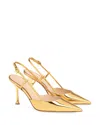 Gianvito Rossi Women's Ascent Pumps In Gold