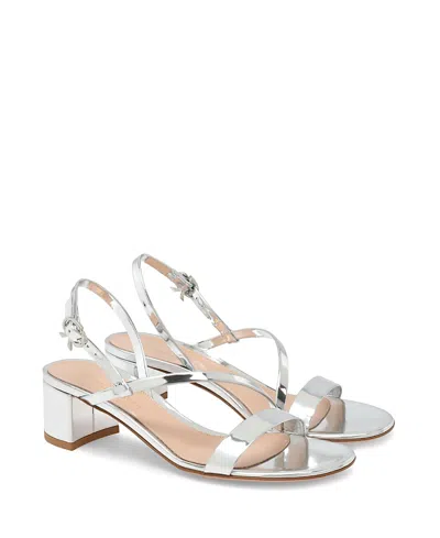 Gianvito Rossi Women's Betsey Sandals In Silver