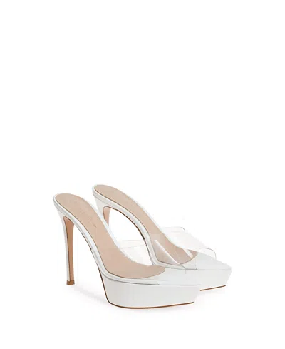 Gianvito Rossi Women's Betty Mules In White