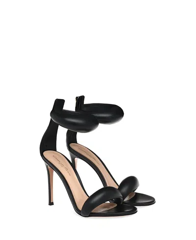 Gianvito Rossi Black Bijoux Heeled Sandals