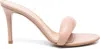 Gianvito Rossi Bijoux Mules 85mm In Peach