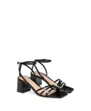 Gianvito Rossi Brielle 55mm Sandals In Black