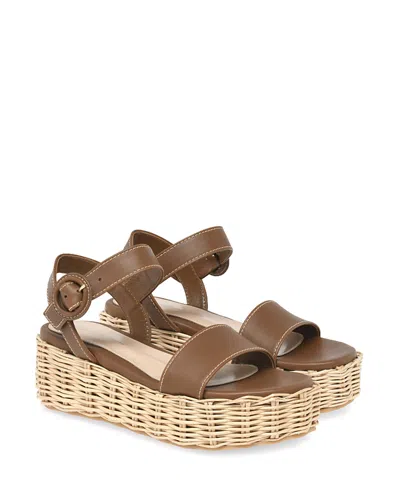 Gianvito Rossi Women's Cestino Sandal In Brown