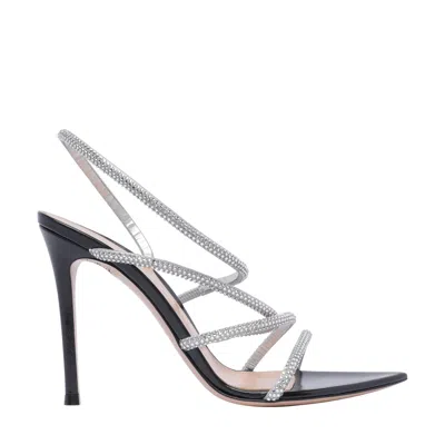 Gianvito Rossi Women Crystal Ettie Pump Sandals In Multi