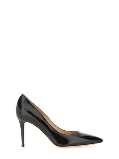 Gianvito Rossi Gianvito Leather Pumps With 85mm Heel In Black